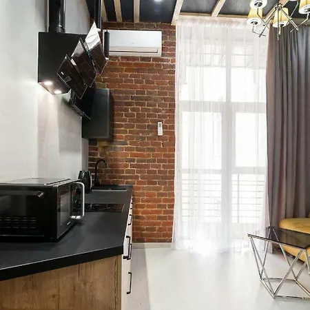 Daire Leogrand One-bedroom On Tugan-baranovskogo 24 Lviv