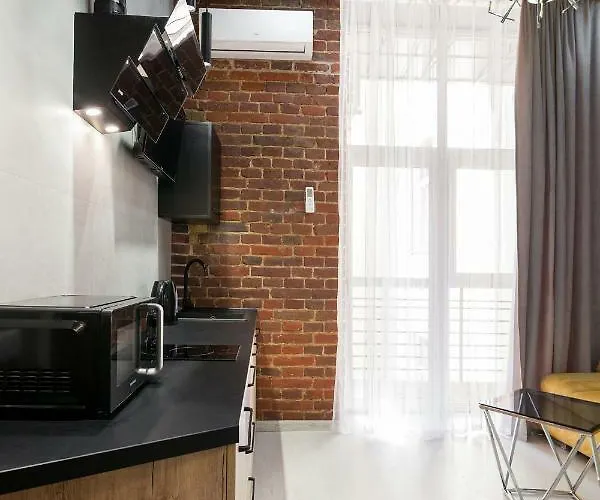 Daire Leogrand One-bedroom On Tugan-baranovskogo 24 Lviv